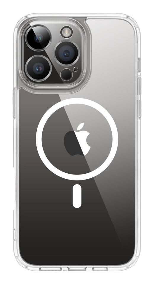 Valenta Back Cover Trend MagSafe – für iPhone 16 Pro, Transparent, TPU