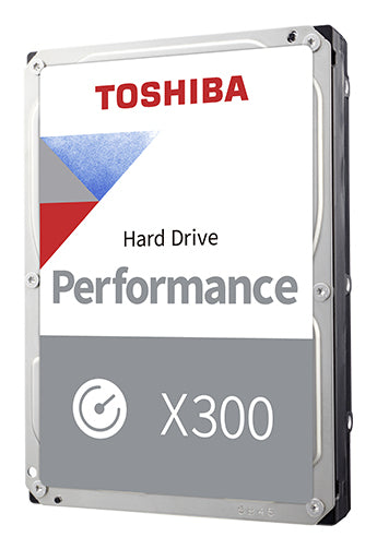 Toshiba X300 – 6 TB 3,5" HDD, 7200 U/min, 512 MB Cache, SATA III