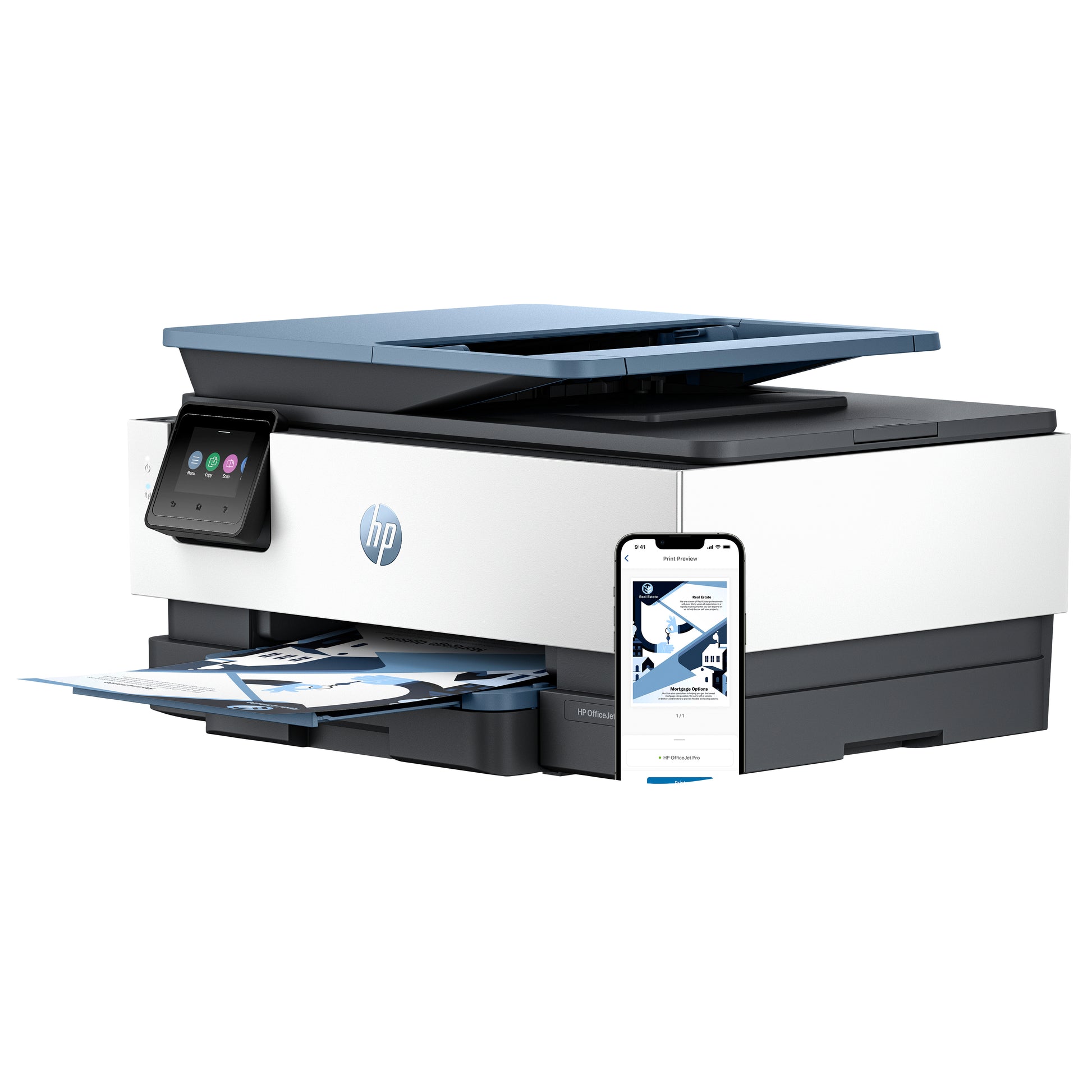 HP OfficeJet Pro 8125e – Farbtintenstrahl-Multifunktionsdrucker, A4, 3-in-1, Duplex, ADF, WLAN/LAN, AirPrint