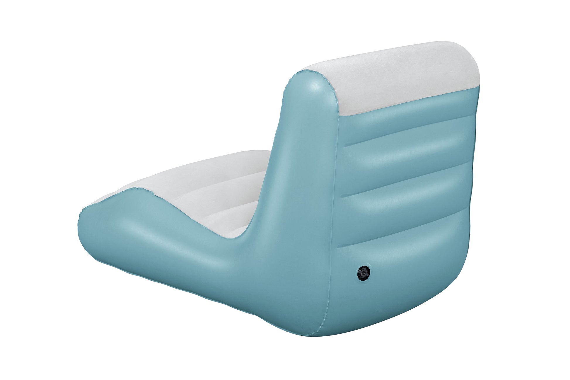 Bestway Kinderstuhl 75127 – 79 × 133 × 88 cm – PVC – blau/weiss – mit Flickzeug