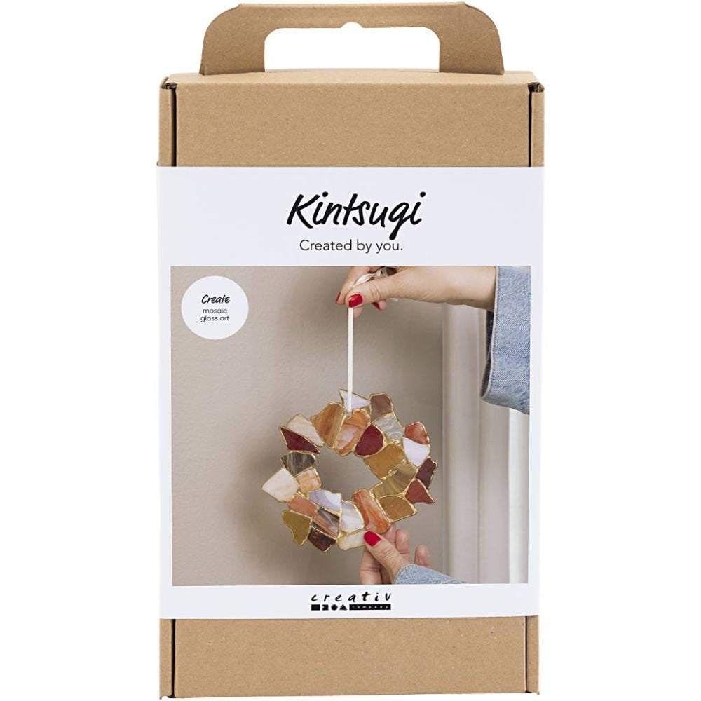 Creativ Company Bastelset – Kintsugi – Glas, Mehrfarbig
