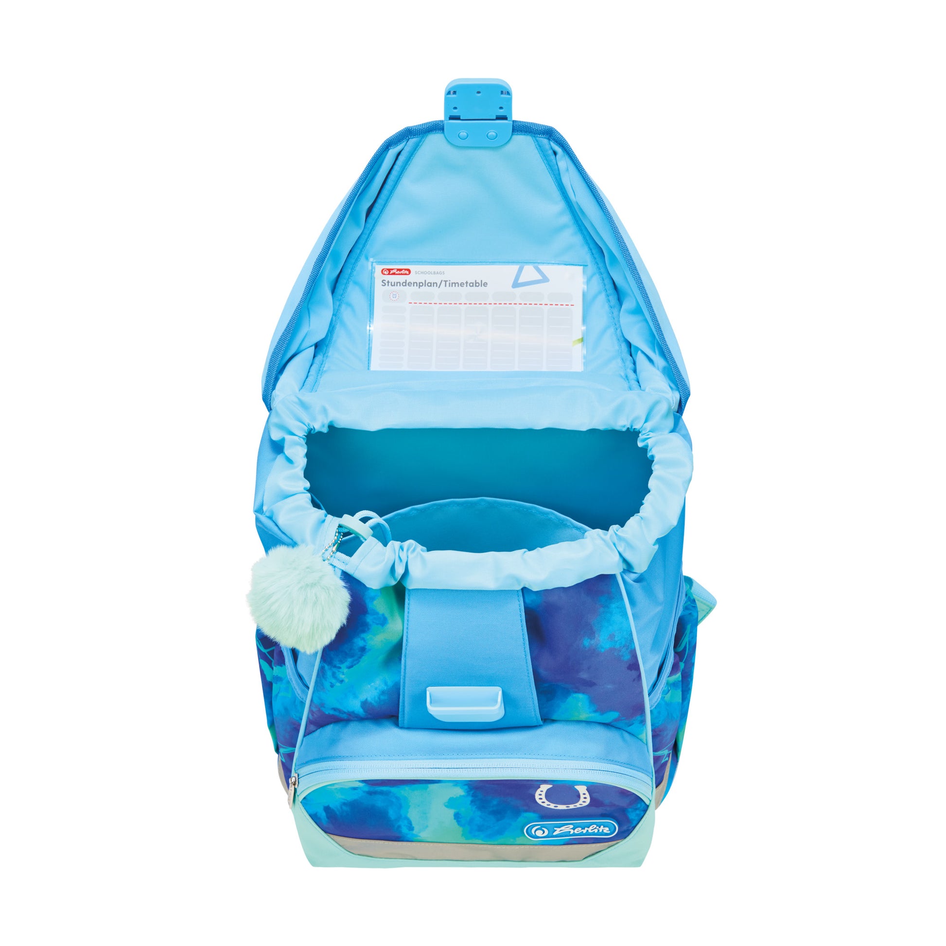 Herlitz UltraLight XL Plus – Schulrucksack-Set, Lucky Horse, 22 l, 32×39×25 cm
