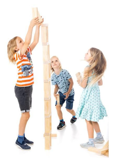 KOOR Kuujenga XXL – Geschicklichkeitsspiel, 2–6 Spieler, ab 6 Jahren, 15 Min., DE/FR/IT
