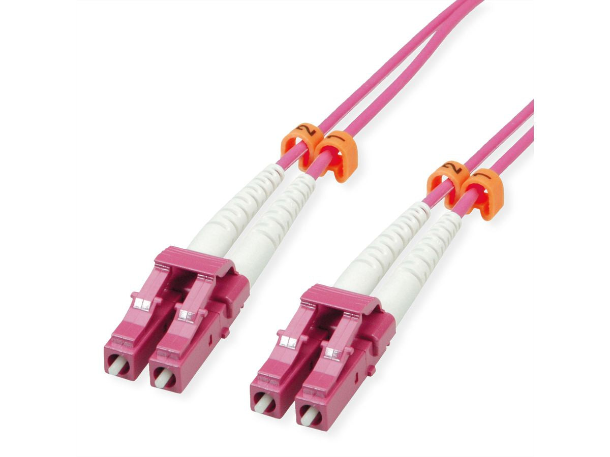 VALUE LWL-Patchkabel – LC–LC, Multi-Mode OM4, 7 m