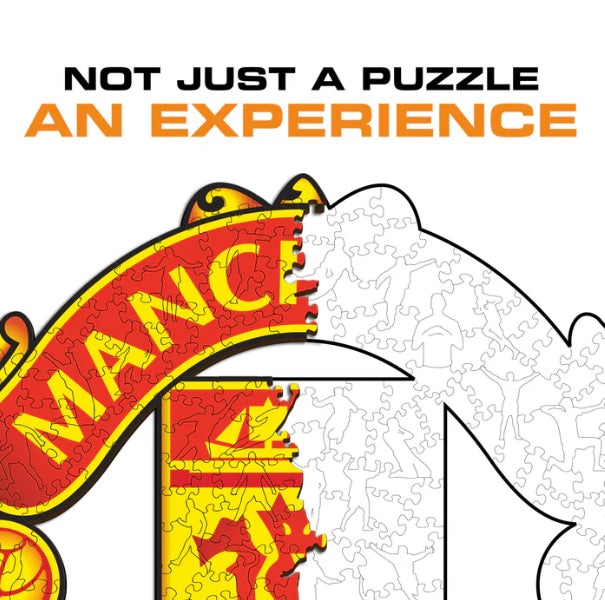 Iconic Puzzles FC Manchester United - Logo - Logikspiel, 1 Spieler, ab 10 Jahren