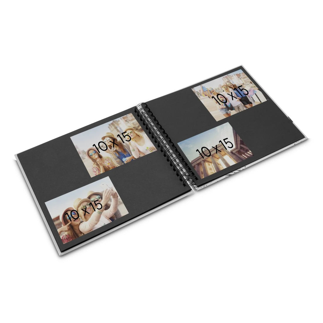Hama Fotoalbum Wiro Fine Art – Salbei, mit Pergaminzwischenblättern, Papier, 280 × 240 mm