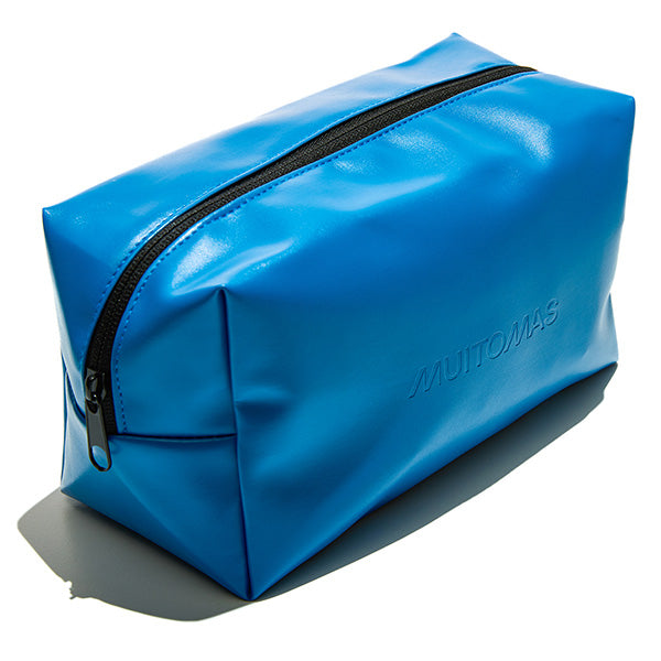 Muitomas Necessaire – wasserfest, Reissverschluss – 310×130×20 mm – blau – Kunstleder