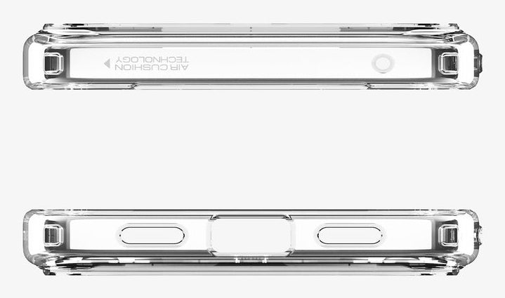 Spigen Ultra Hybrid MagFit Backcover – für Google Pixel 10 Pro / Pixel 10, Klar Weiss, bis 2 m Sturzsicher
