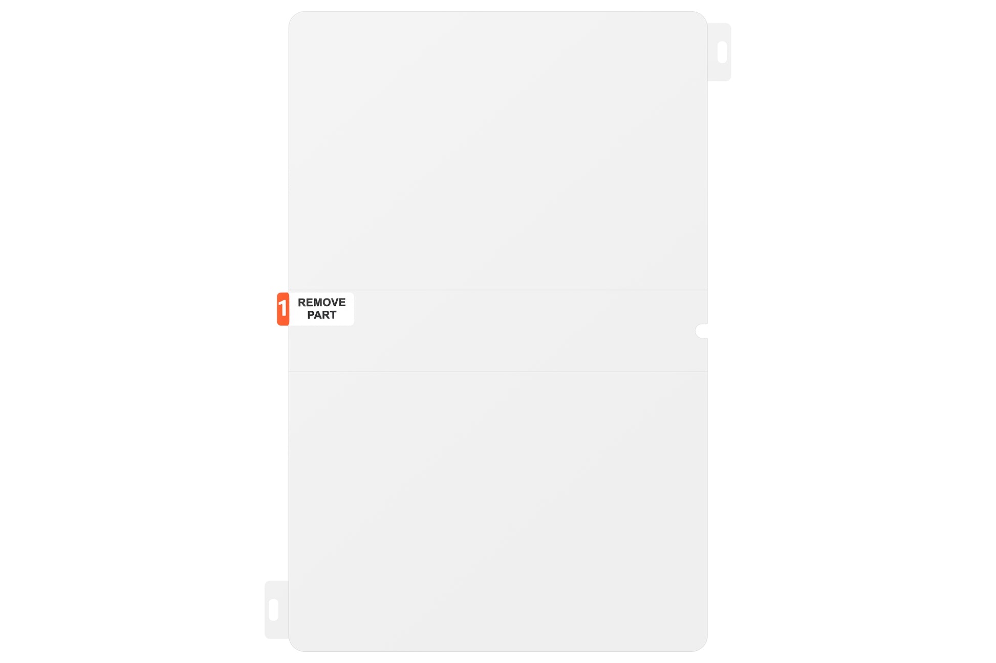 Samsung Displayschutz (Folie), Antireflex – für Galaxy Tab S9