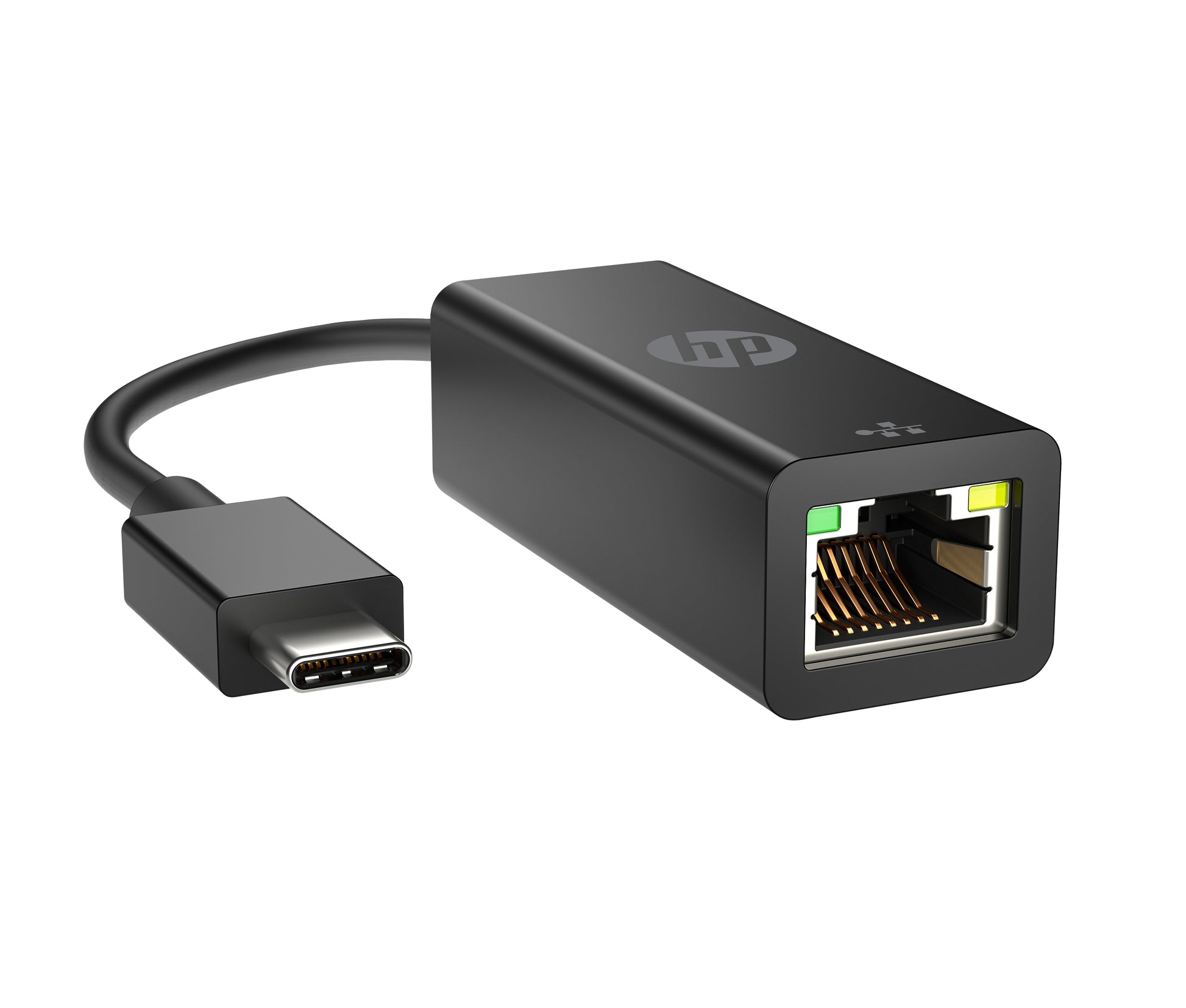 HP USB-C zu RJ-45 Adapter – Schwarz, 180×20,6×16,5 mm, für Windows 10, Windows 11