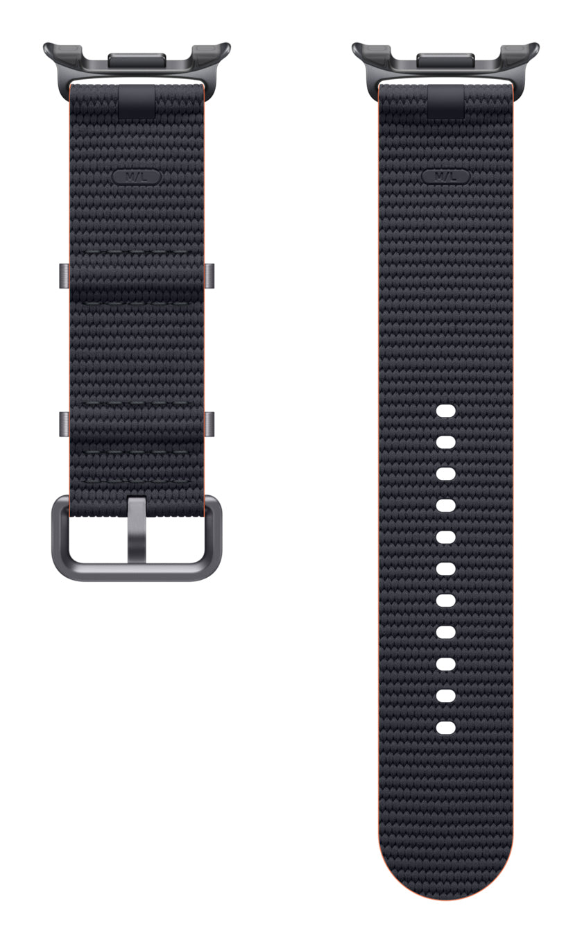 Samsung Athleisure Band – Graphit, M/L, für Galaxy Watch8, Watch8 Classic