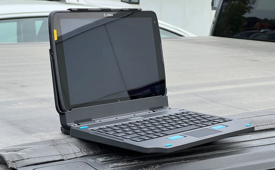 Gamber-Johnson Notebook-Ersatztastatur – Andocken (Pogo Pin) – AZERTY (FR) – für Zebra ET40/45 10"