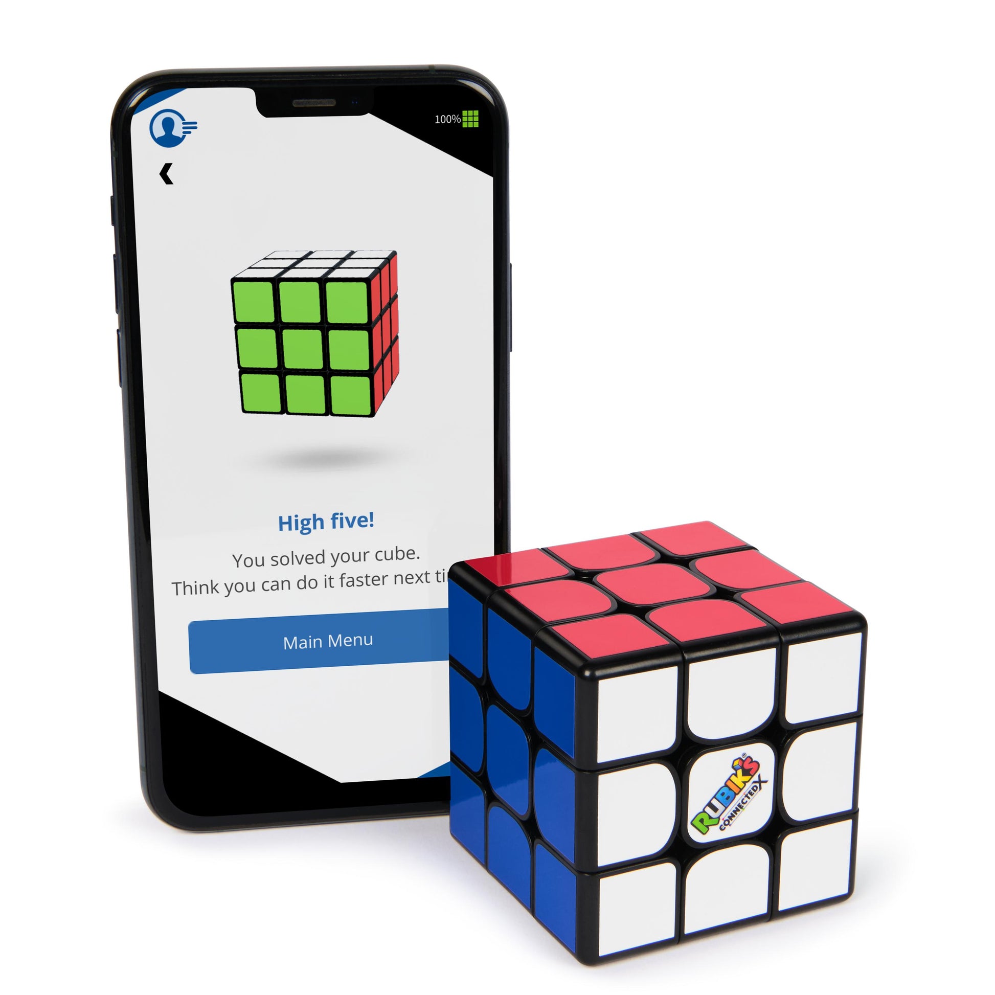 Spin Master Rubiks Connected X 3x3 3D Puzzle – ab 8 Jahren – mehrfarbig – CE