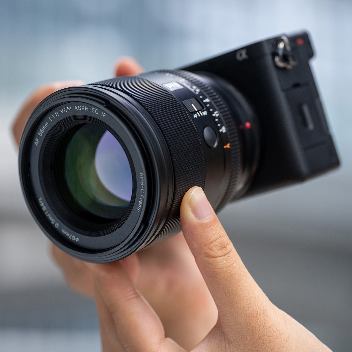 Viltrox AF 56mm F1.2 Pro Objektiv – für Sony E-Mount – 56 mm, f/1.2, APS-C