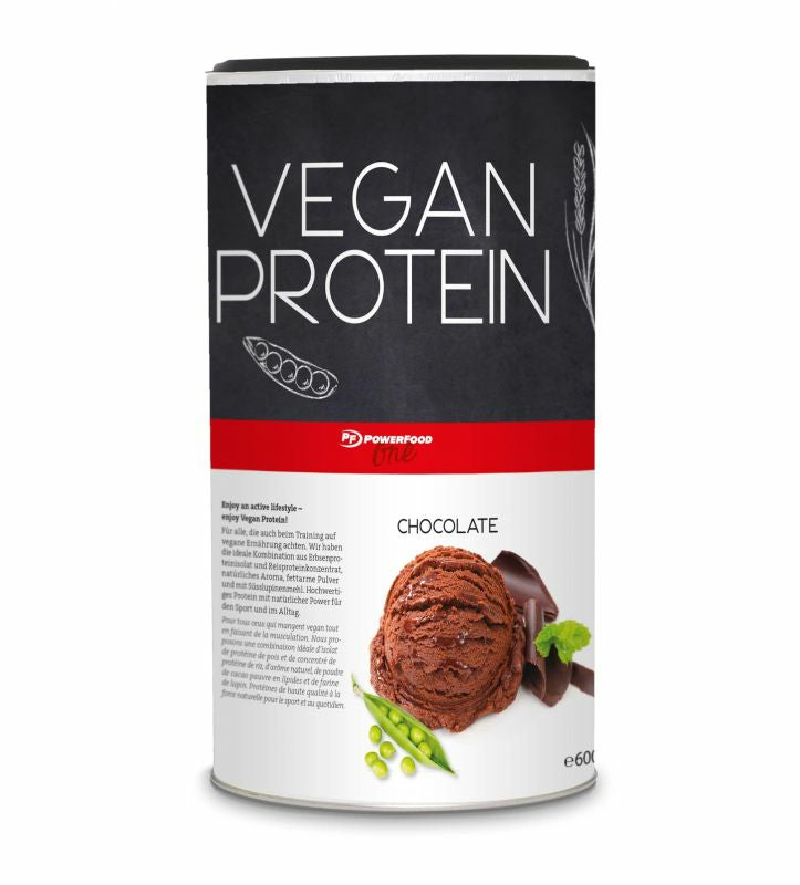 PowerFood Protein-Pulver Vanille – vegan – 600 g