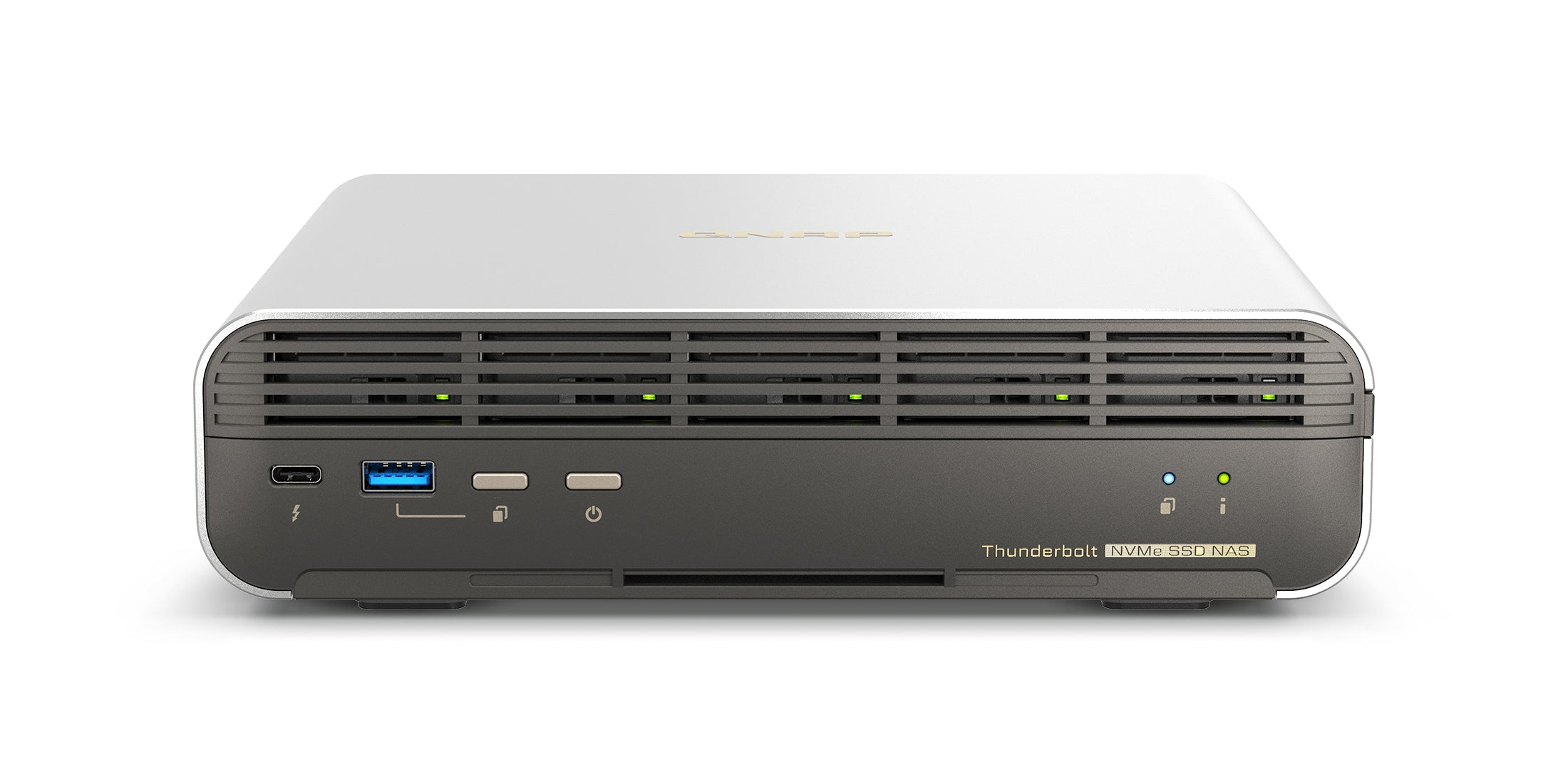 QNAP TBS H574TX-I3-12G Allgemeines Speichergerät – 1×2,5GbE, 5 Bay, 5×E1.S