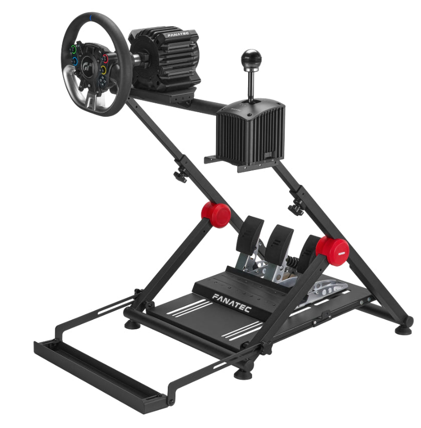 Oplite GT Pro V2 – Laptop-/Gerätewagen, 90,5 × 13 cm, 30 kg, Schwarz, für Thrustmaster/Logitech/Turtle Beach