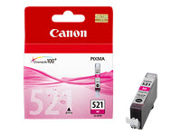 Canon Tintenpatrone CLI-521M, Magenta, 445 Seiten – für CLI-521