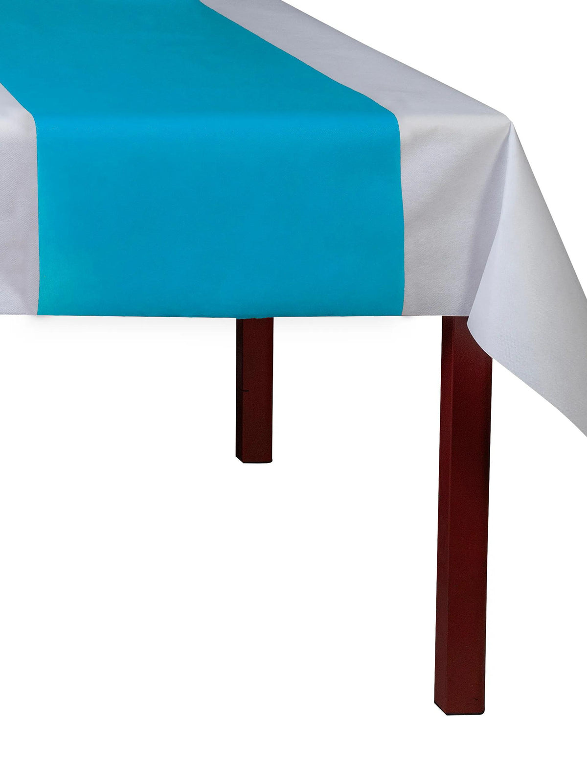 PRONAPPE Pro Nappe Tischläufer auf Rolle – 40 cm×4,8 m, Polypropylen (PP), Türkis