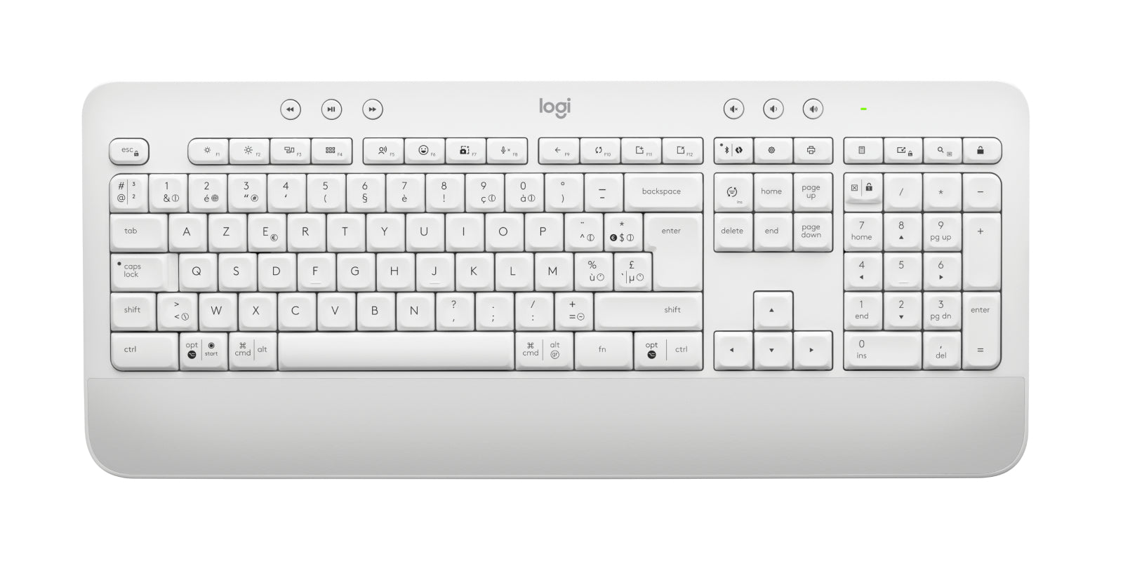 Logitech MK650 For Business – Tastatur, Weiss