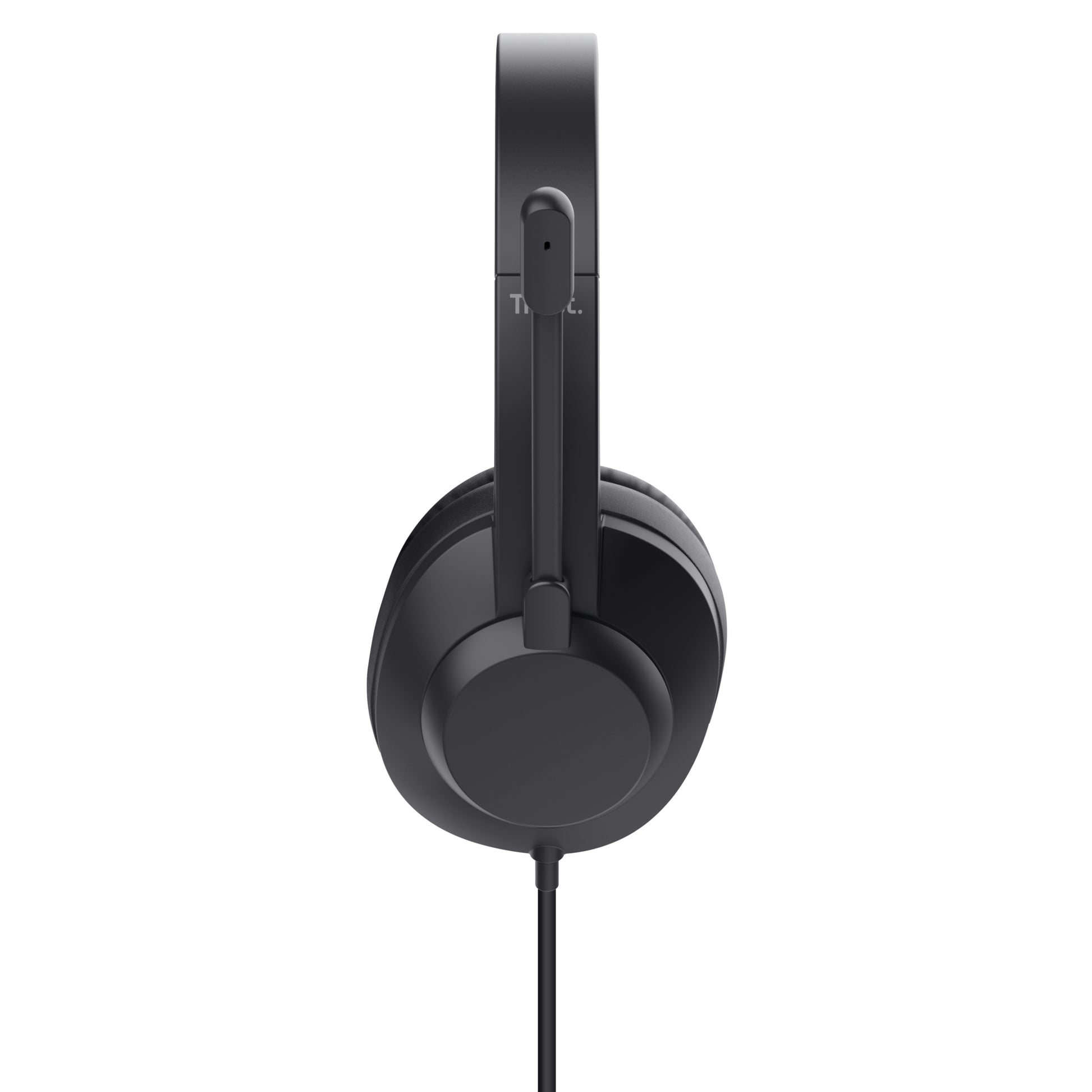 Trust Ayda Max – Duo Headset – USB‑A – Stummschaltung, On-Ear-Bedienelemente – Schwarz
