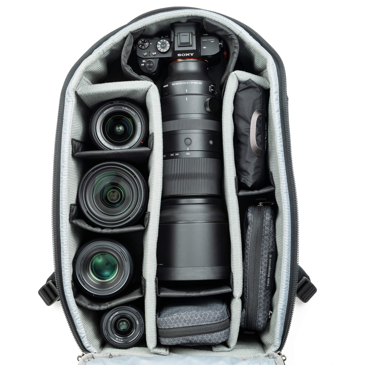 Think Tank Walker Pro Kamerarucksack – Nylon, 30 l – für System- & Spiegelreflexkameras – Schwarz