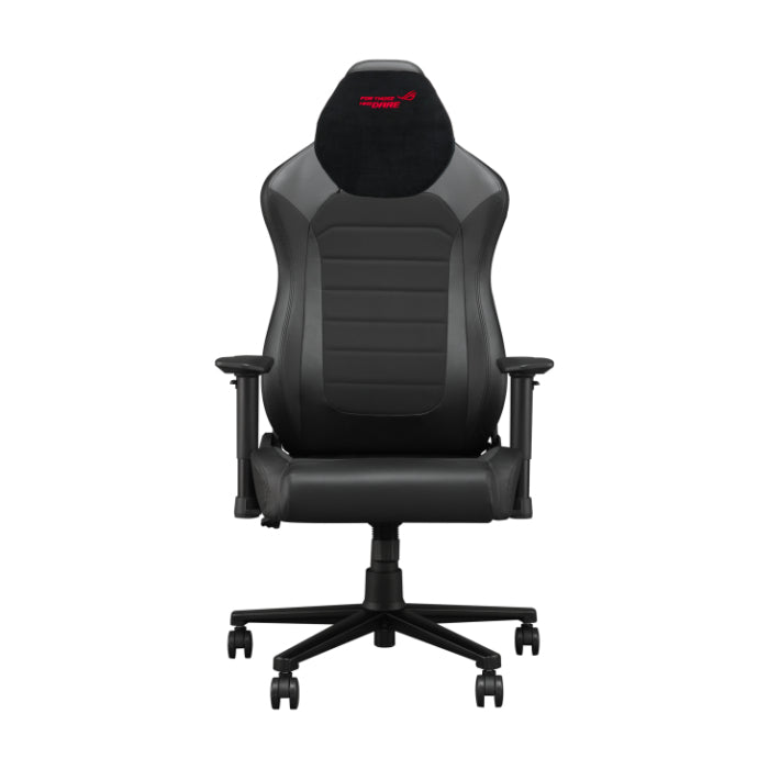 ASUS Aethon SL201 Gaming-Stuhl – Gepolstert – Schwarz, mit Kopfstütze, Nackenkissen