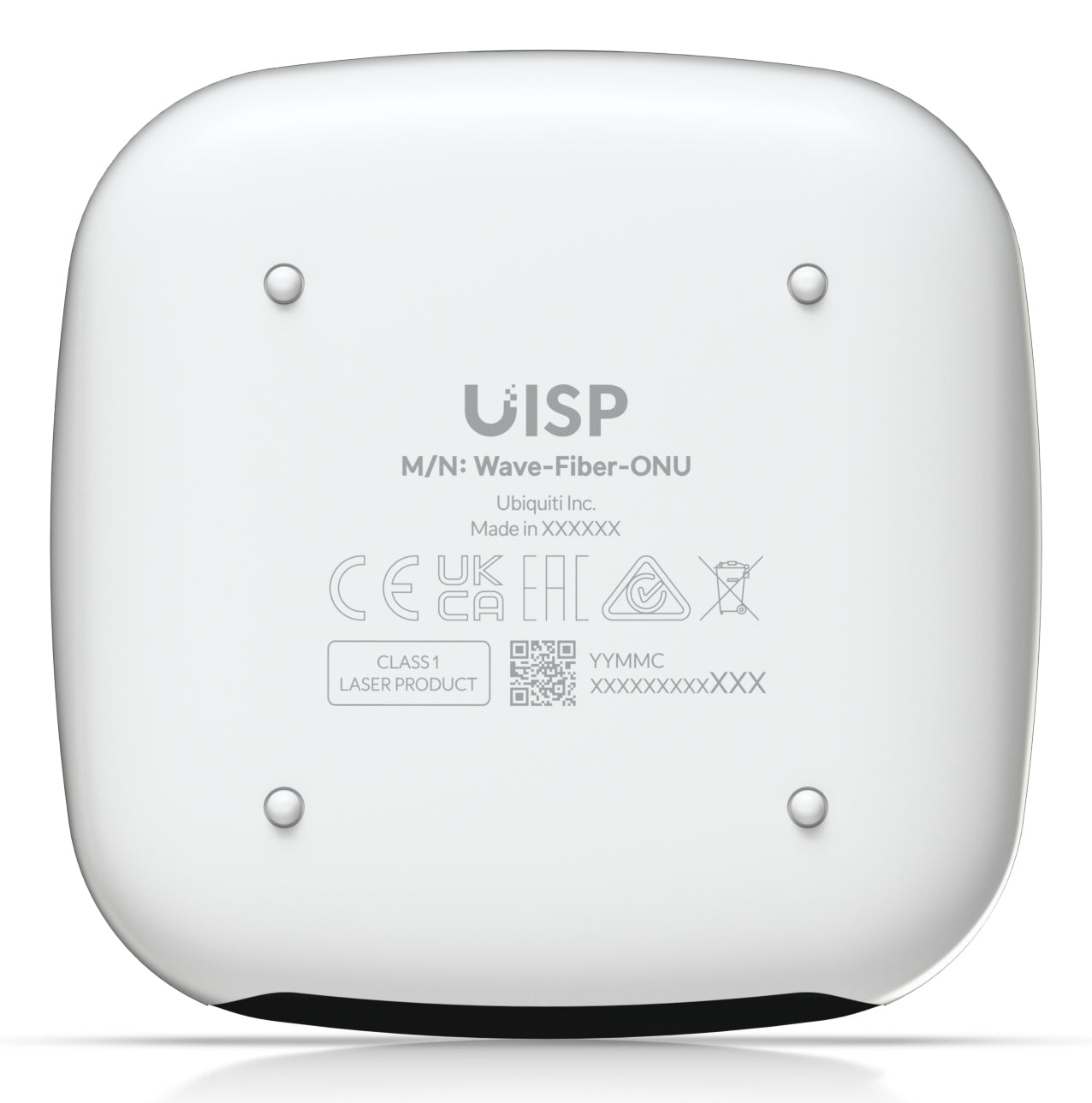 Ubiquiti GPON-ONT – 2,488 Gbit/s, 1× 2,5G RJ-45, 1× SC/APC, PoE, bis 20 km