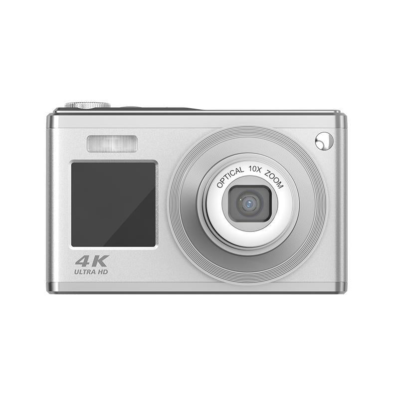AgfaPhoto Realishot DC9200 – Kompaktkamera, 24 MP, 4K 30 fps, 10× optischer Zoom, Grau