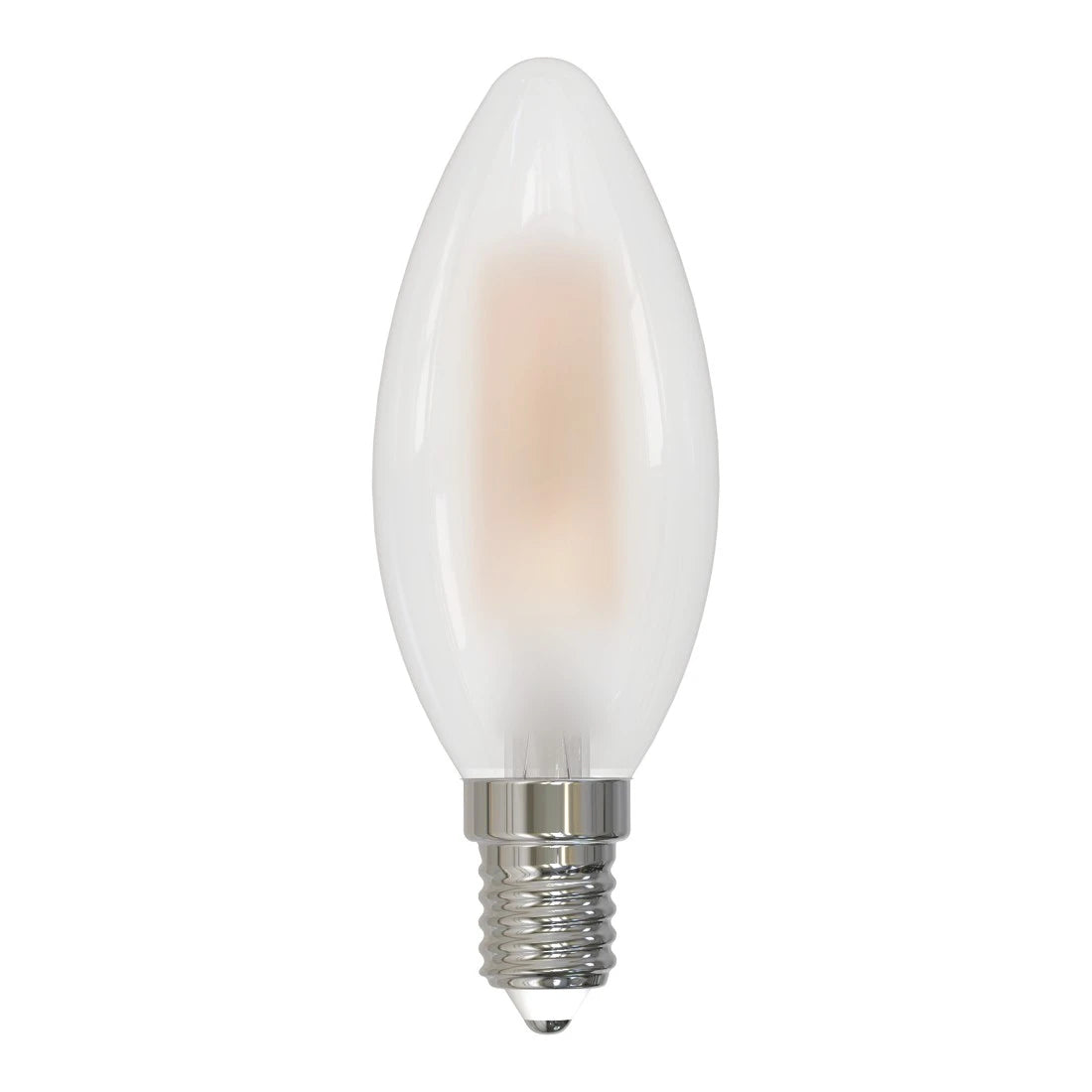 Hama LED-Leuchtmittel E14 Kerze C35 – Warmweiss 2700 K, 250 lm, 1,5 W, dimmbar – IP20 – 1 Stk. – Weiss