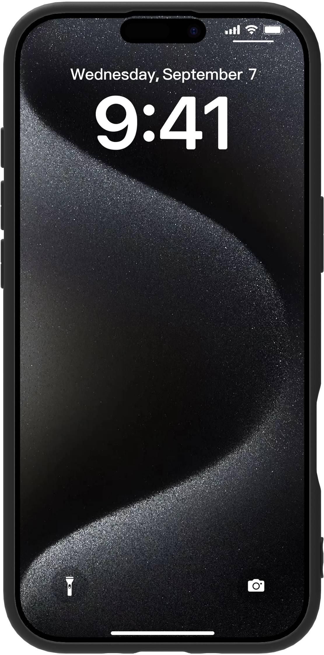 eSTUFF INFINITE (GRS) VIENNA Backcover – für Apple iPhone 17 Air, TPU, Schwarz, bis 1,2 m sturzsicher