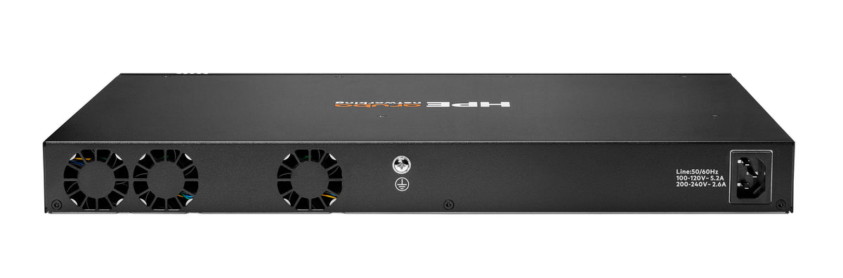HPE Aruba Networking CX 6200F 24G – Managed L3 Switch – 24× 1G, 4× SFP+, PoE+, PoE Budget 370 W, 19", 1U