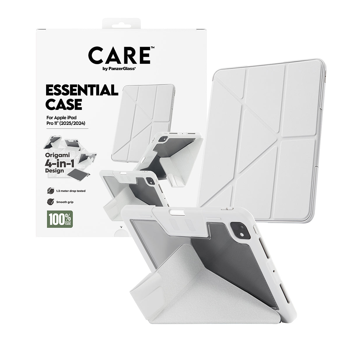 PanzerGlass Tablet-Hülle für Apple iPad Pro 11" (M4/2024, M5/2025) – Grau