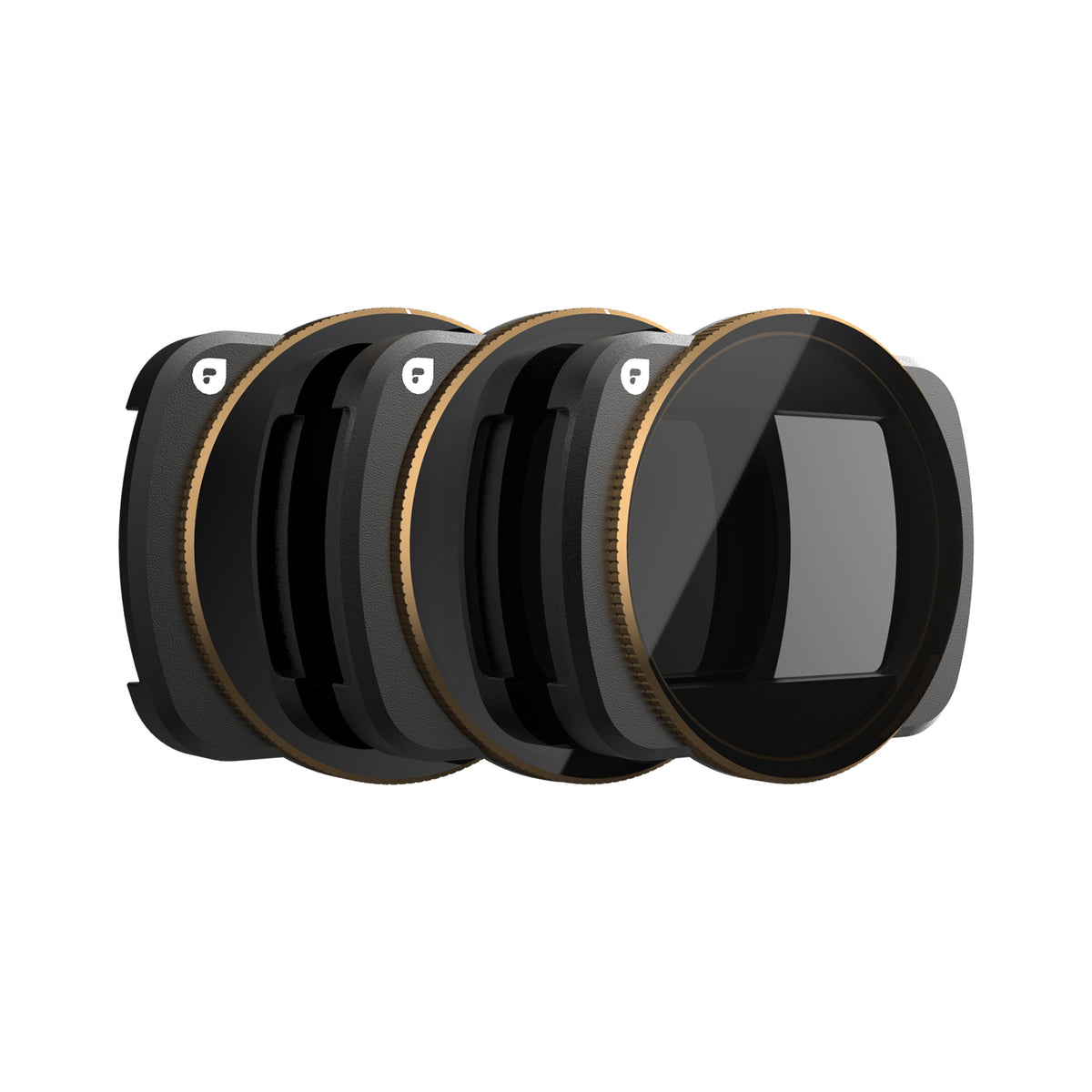 PolarPro PCKT-Vivid Kamerafilter – ND8/PL, ND32/PL, ND128/PL – für Osmo Pocket 3 – 3er-Pack