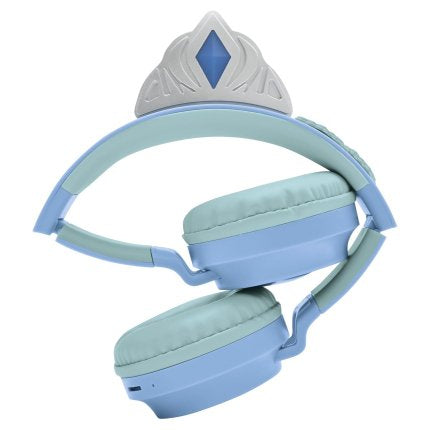 Lexibook HPBT015FZ Frozen Kinderkopfhörer – Over-Ear, Stereo, Kabel + BT, Blau, BT 5.0