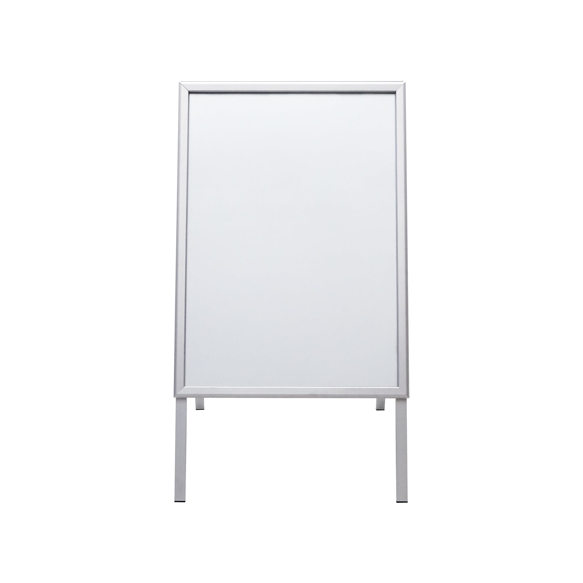 Europel Plakatständer – für A1, silber, Aluminium/Kunststoff, 690×100×1240 mm