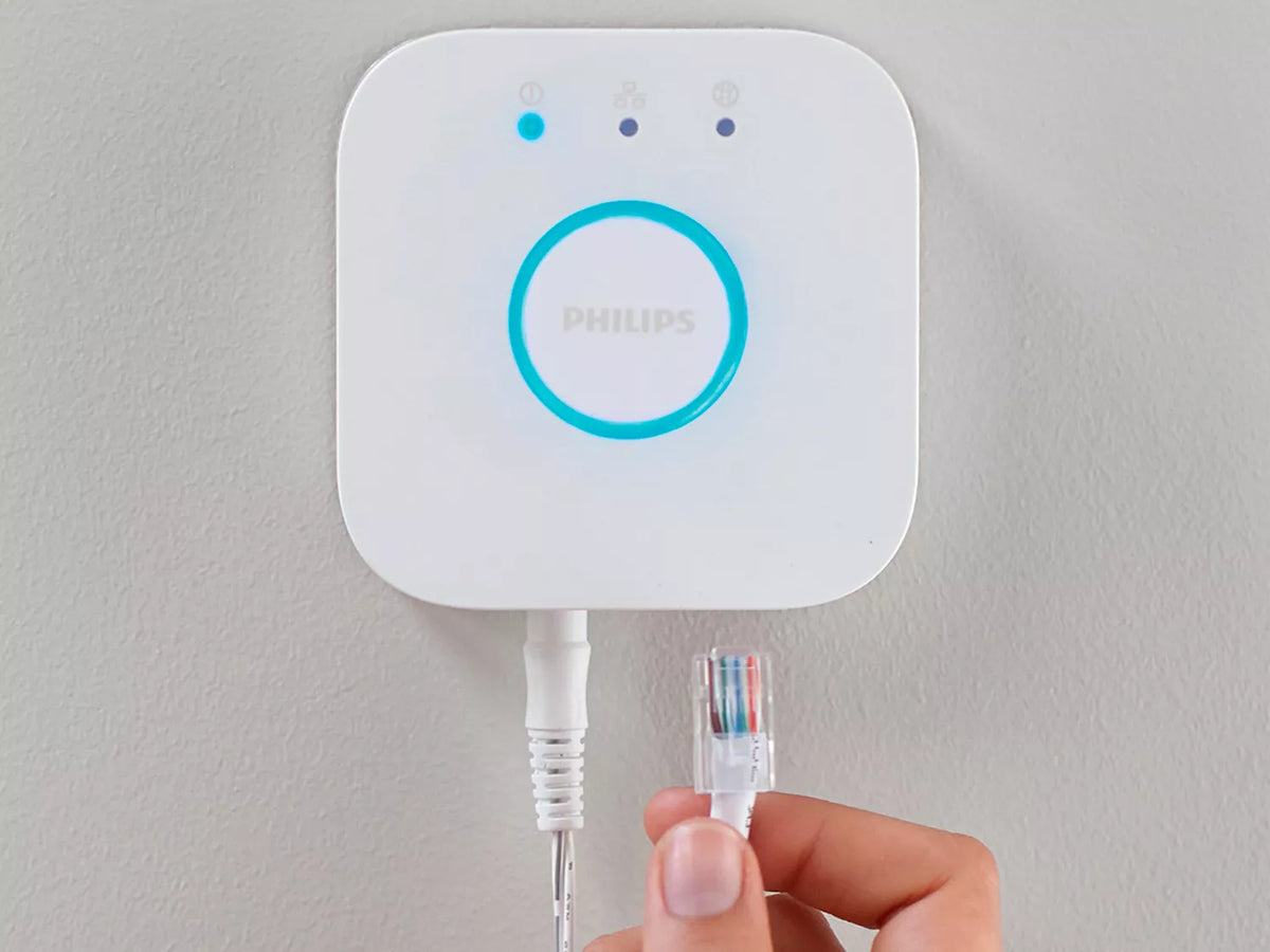 Philips Hue Bridge – Smart-Hub/Bridge – Zigbee, LAN – für Philips Hue, Apple HomeKit, Amazon Alexa