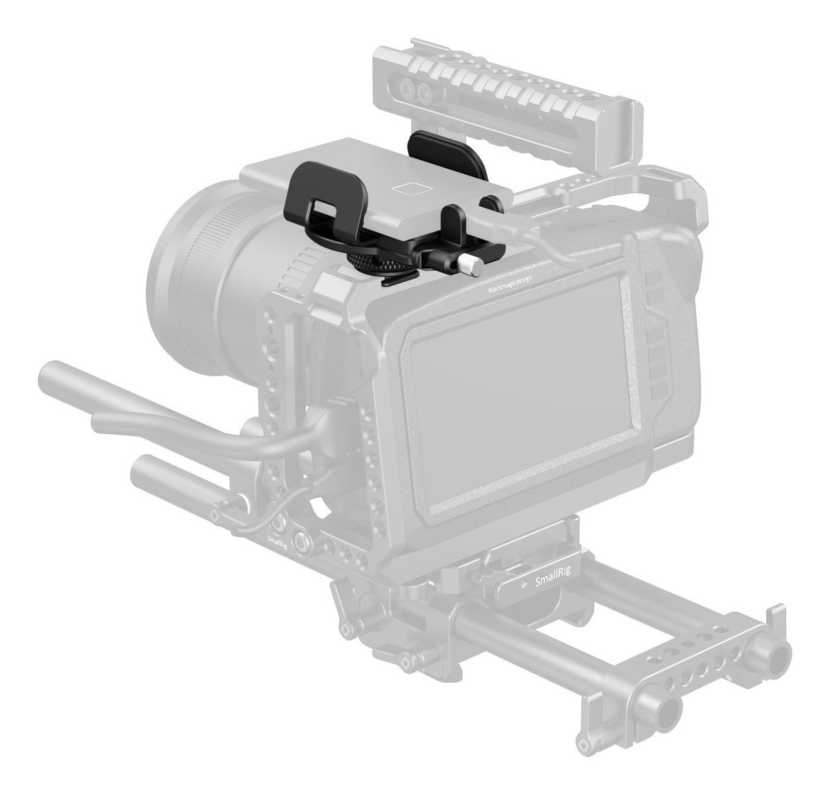 SmallRig 5196 Klemmhalterung – für Smartphones – Schwarz