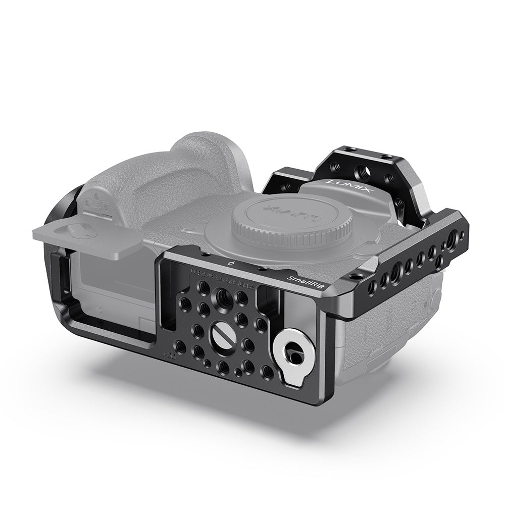 SmallRig CCP2646 Cage – Aluminium, 160 × 80 × 170 mm, 1/4" & 3/8" Gewinde – für Panasonic GH5, GH5 II