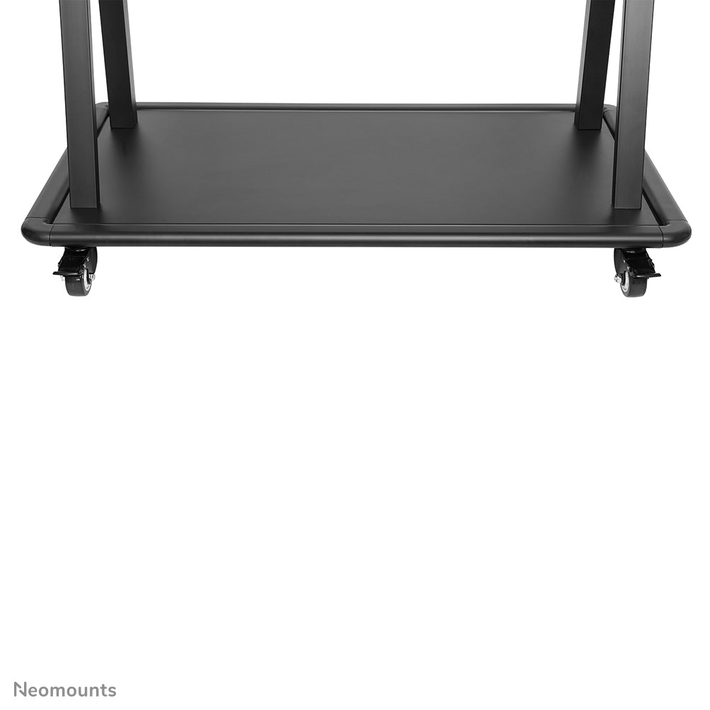 Neomounts NS-M4000BLACK – Trolley, höhenverstellbar, für 60–105", VESA 200×200–1000×600, bis 150 kg, schwarz