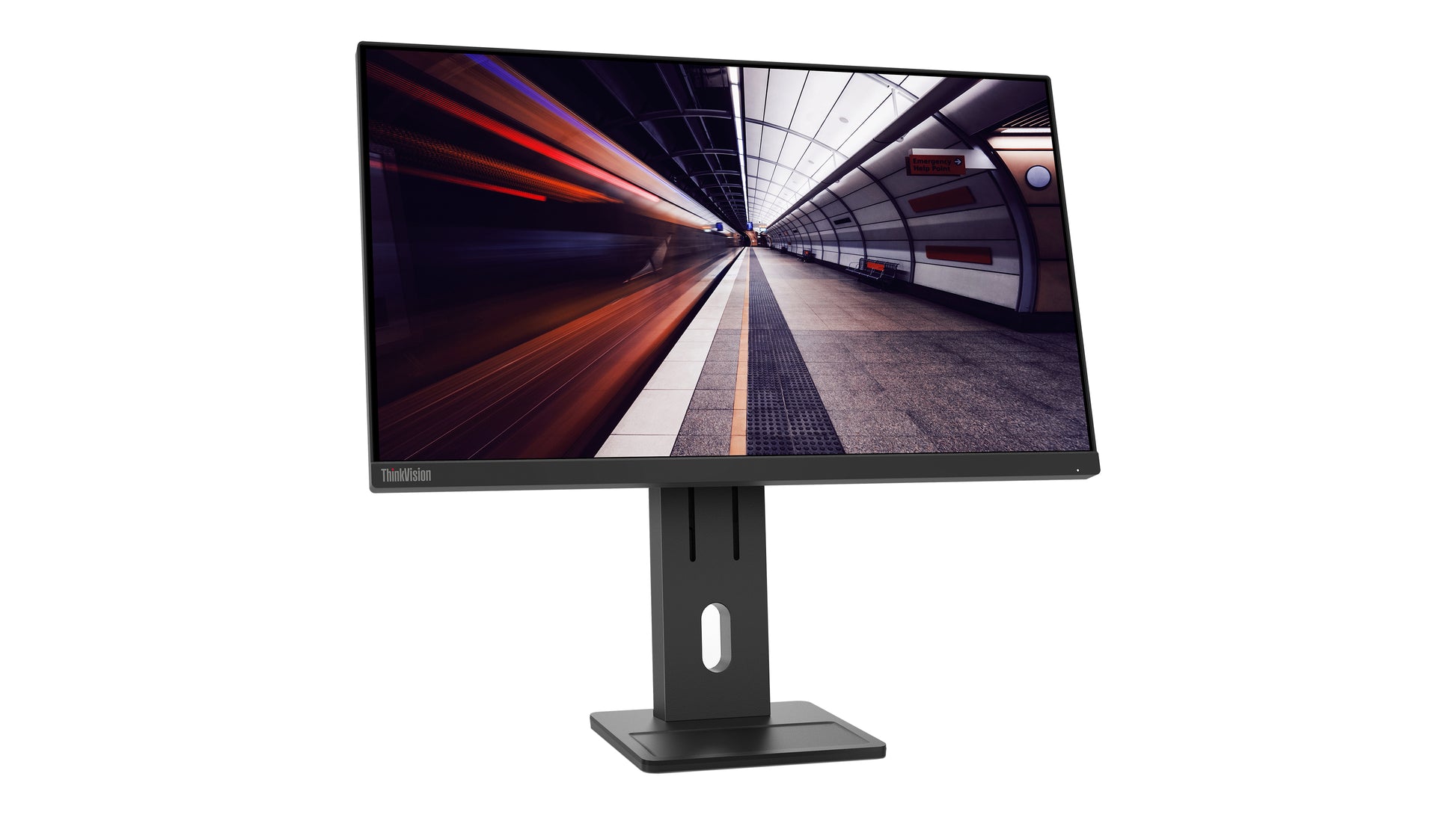 Lenovo ThinkVision E24-30 – Monitor, 23,8", Integrierte Lautsprecher, VESA 100 × 100, Raven Black