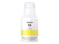 Canon Tintenpatrone GI-56Y, Gelb, 14'000 Seiten – für Inkjetdrucker/Multifunktionsgeräte