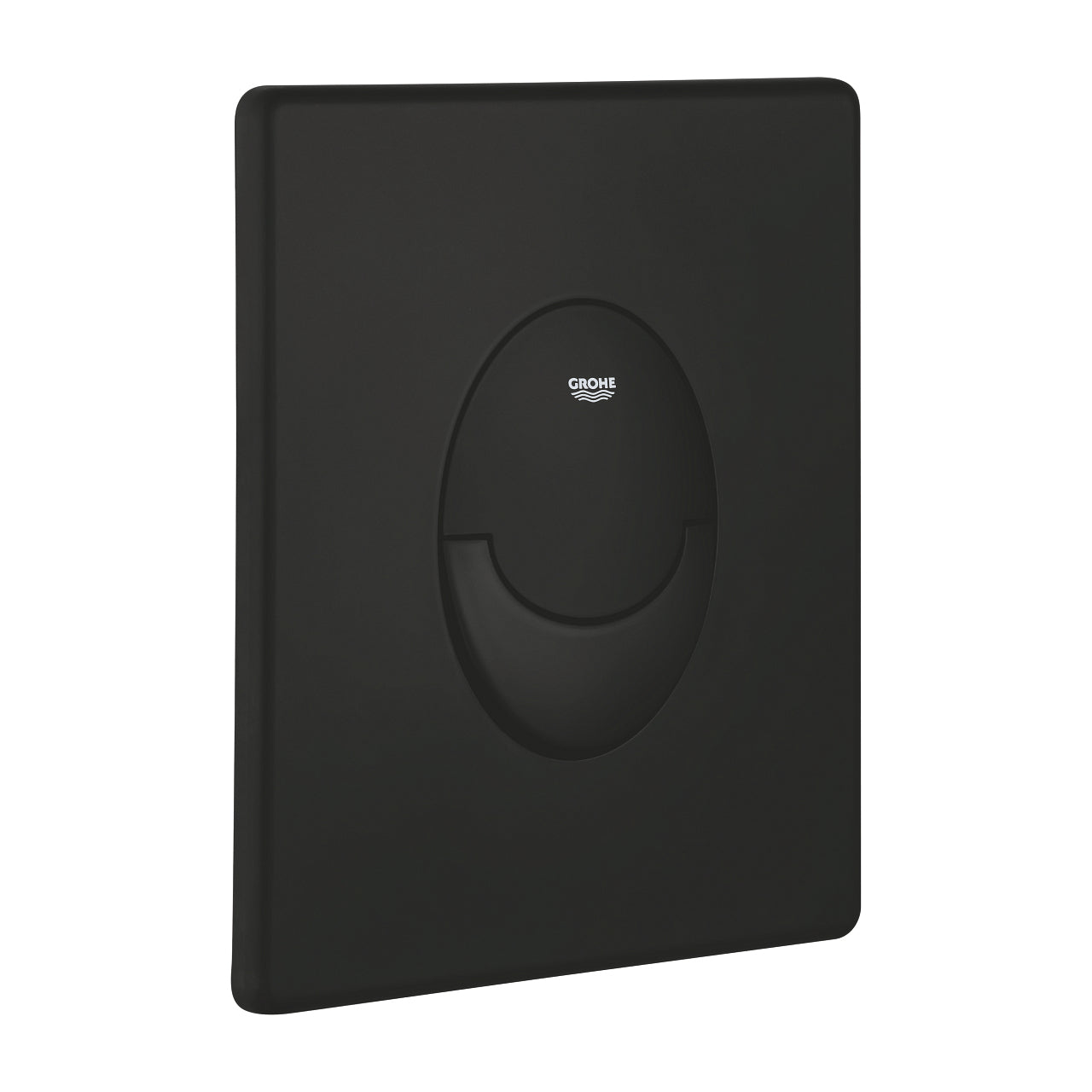 GROHE Abdeckplatte – Kunststoff, Schwarz, 15,6 × 1 × 19,7 cm