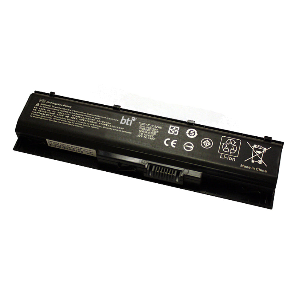 BTI PA06 Notebook-Akku – für HP – 59,4 Wh, 10,95 V (6 Zellen) – Schwarz