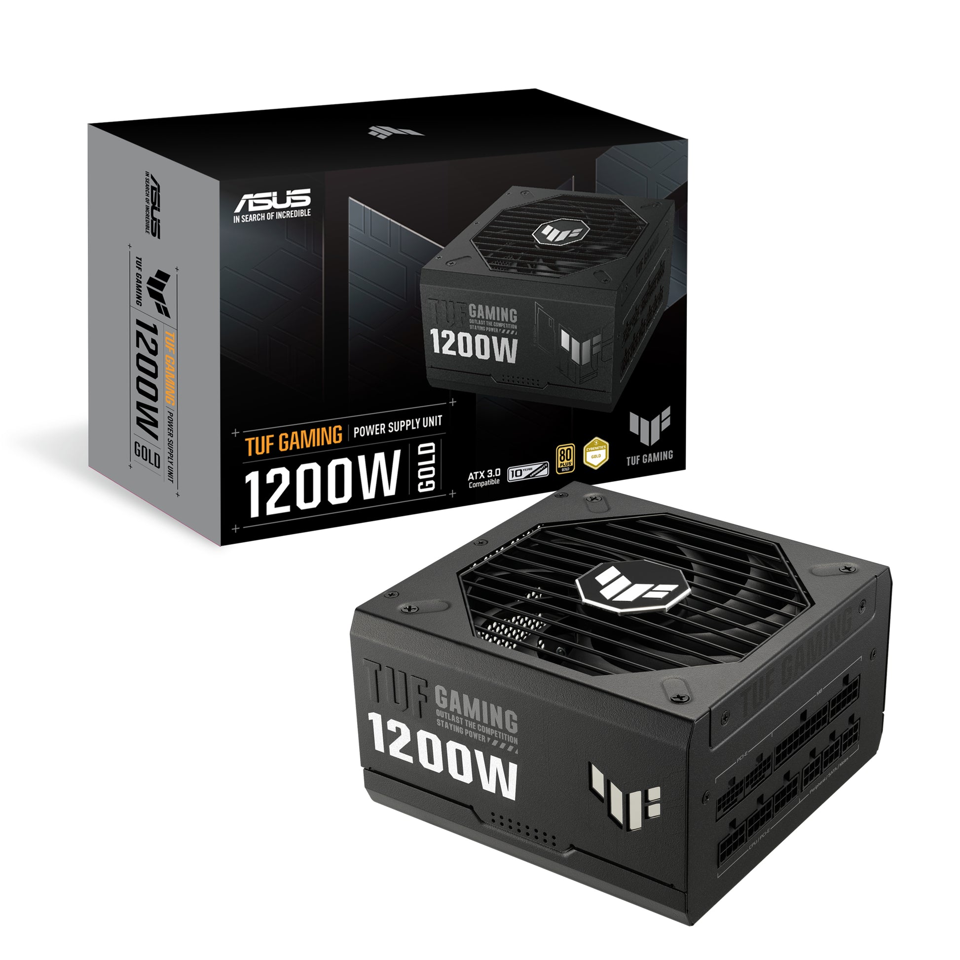 ASUS Tuf Gaming 1200W Gold – 2'660 g, Schwarz