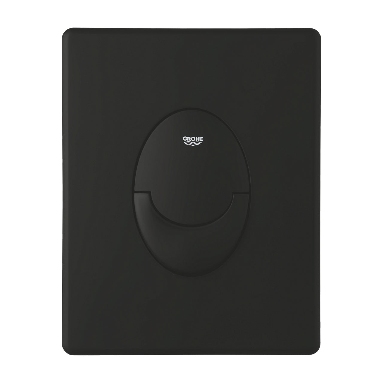 GROHE Abdeckplatte – Kunststoff, Schwarz, 15,6 × 1 × 19,7 cm