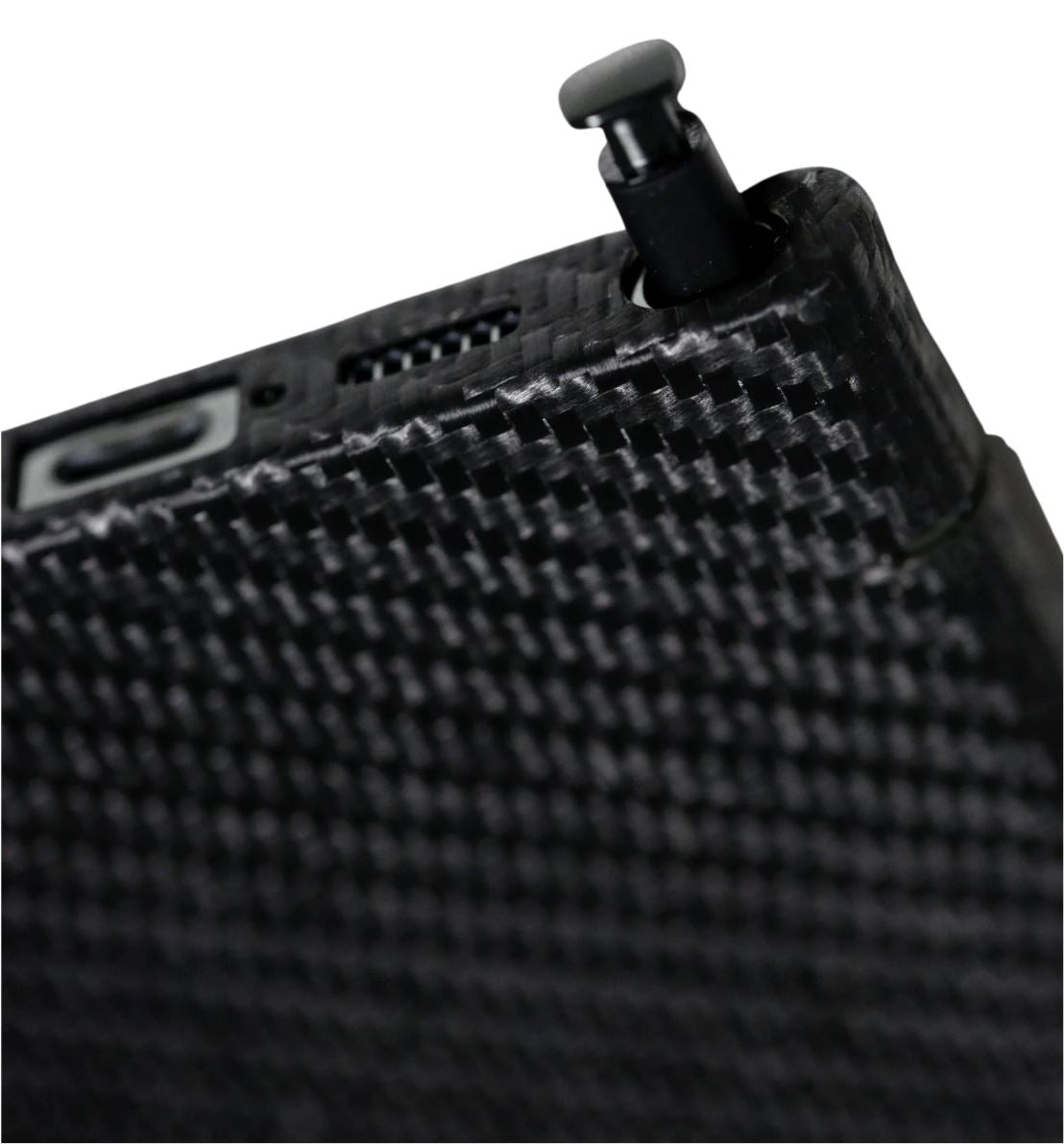 nevox CarbonSeries Backcover – für Samsung Galaxy S26 Ultra, Carbon+Aramid+Vectran, schwarz, kabelloses Laden