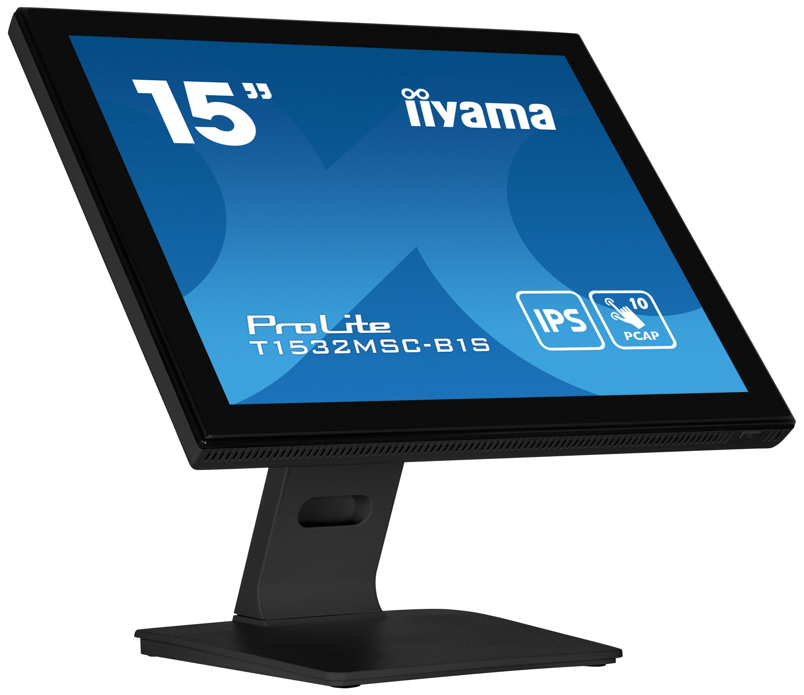 iiyama 15" XGA PCAP 10-Finger-Touch – HDMI, DisplayPort, Randlos, 330 cd/m²
