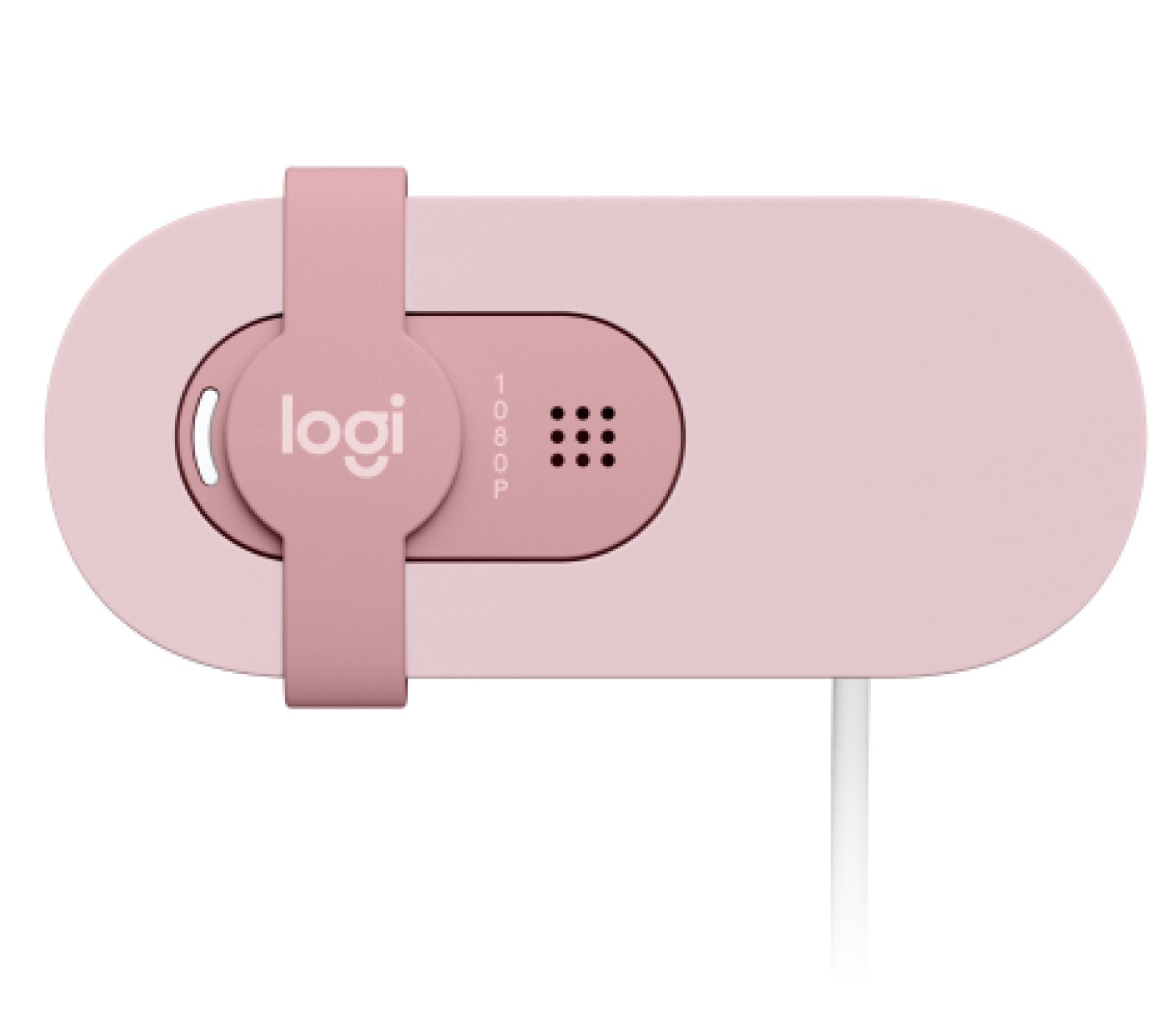 Logitech Brio 100 – Webcam – Full HD 1080p, USB, Rosa