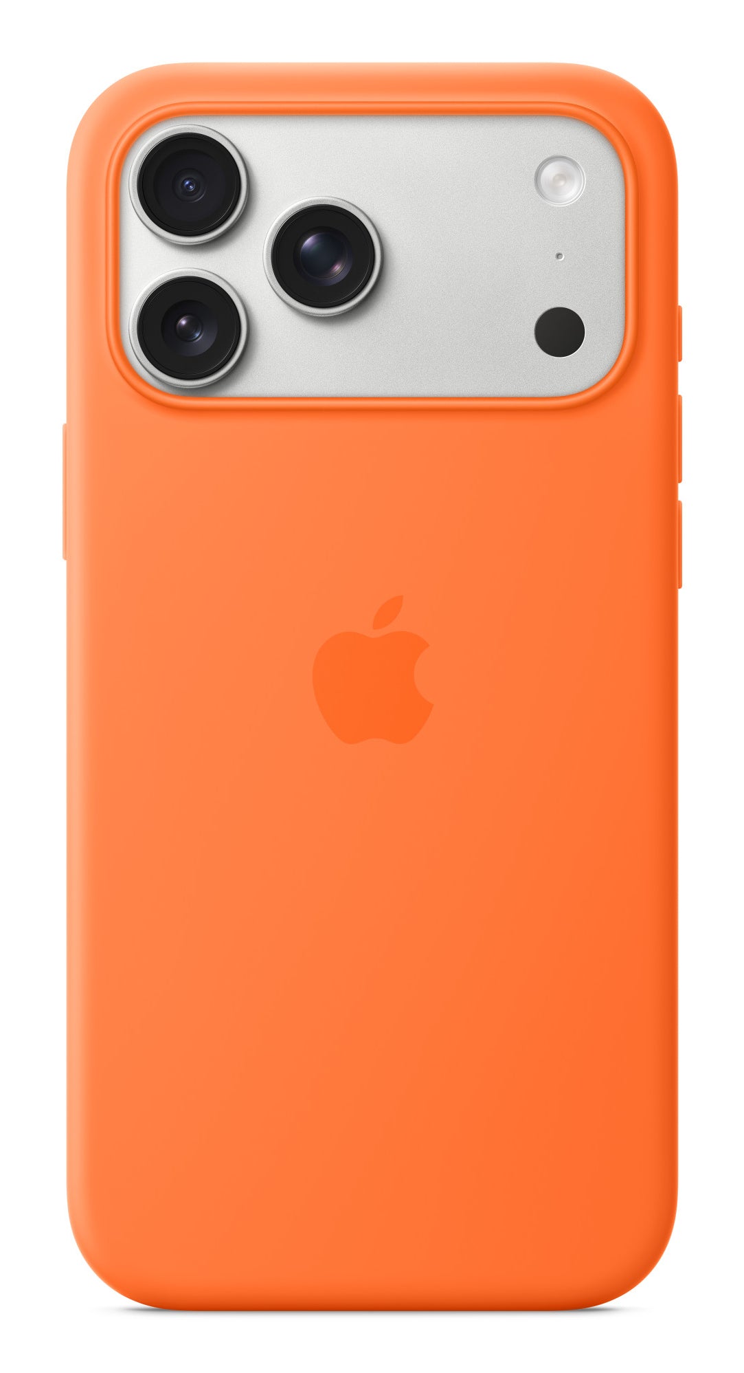 Apple Backcover – für Apple iPhone 17 Pro Max, MagSafe, Mikrofaser+Silikon, Orange